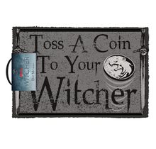 The Witcher Toss a Coin Deurmat 40 x 60 cm