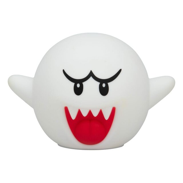 Super Mario Squishy Glo Silicon Light Boo 14 cm