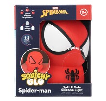 Spider-Man Squishy Glo Silicon Light 15 cm