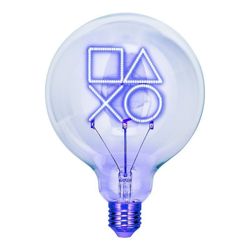 Paladone Playstation Neon LED Bulb Logo E27