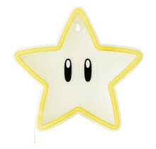 Super Mario LED Wall Lamp Light Super Star Neon