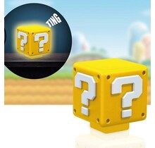 Super Mario Nightlight with Sound Question Block 8 cm