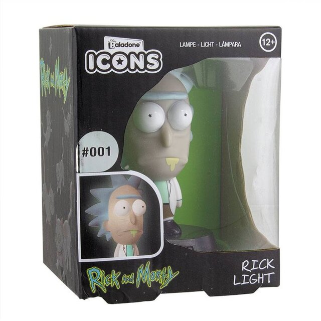 Rick & Morty 3D Icons Rick Light 10cm