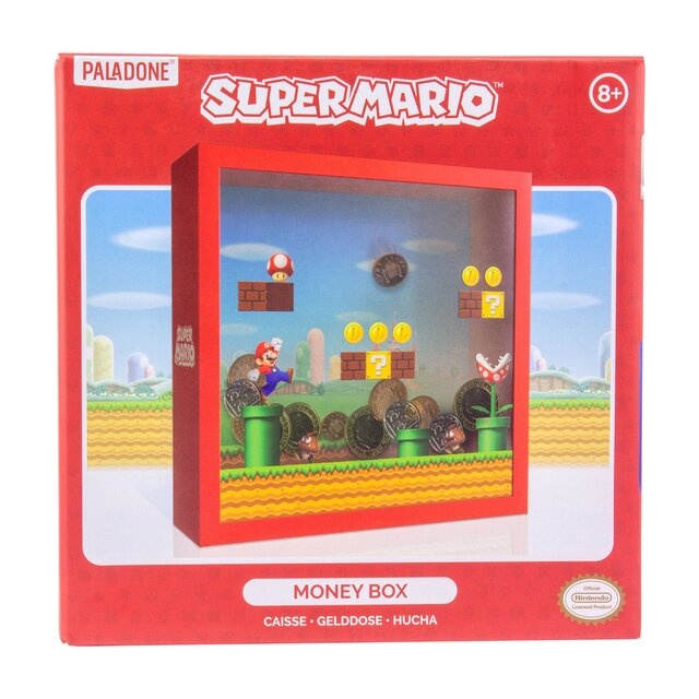 Super Mario Spaarpot Money Box Arcade