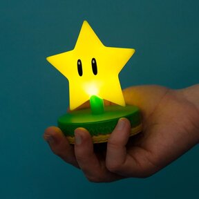Icons Super Mario Super Star Light