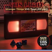 Stranger Things VHS Logo Light
