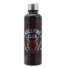 Stranger Things Hellfire Club Metal Water Bottle