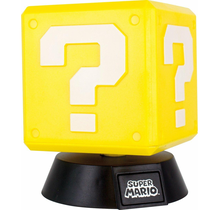 Super Mario Question Block Light 10cm