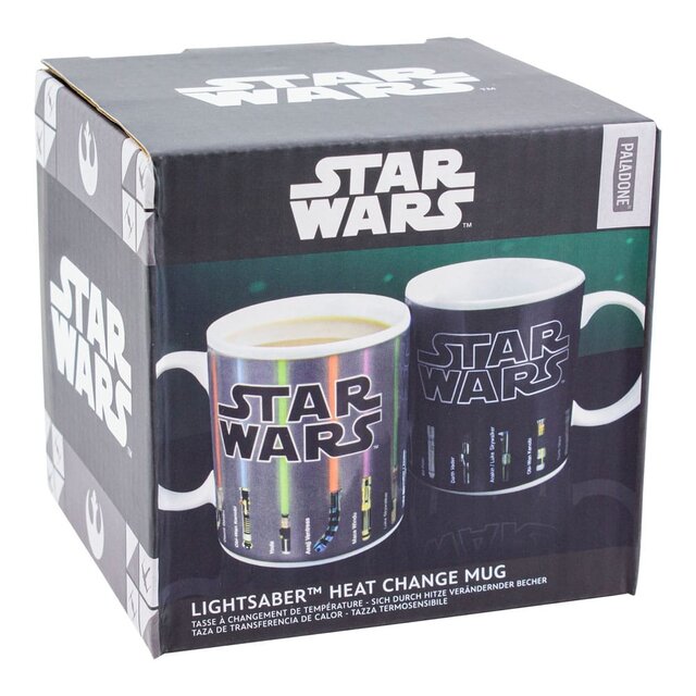 Star Wars Heat Change Mug Lightsaber 300ml