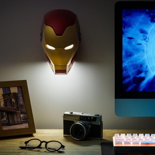 Marvel Iron Man Mask Light 22cm