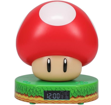 Super Mario Super Mushroom Digital Alarm Clock 14cm