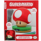 Super Mario Super Mushroom Digital Alarm Clock 14cm