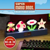 Super Mario Bros. Icons Light 30cm