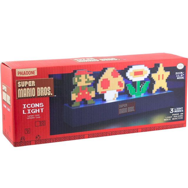 Super Mario Bros. Icons Light 30cm