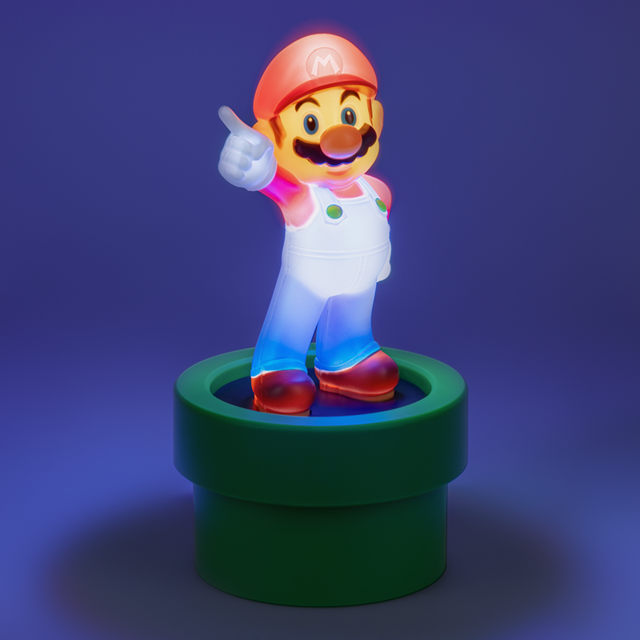 Super Mario Lamp 15cm