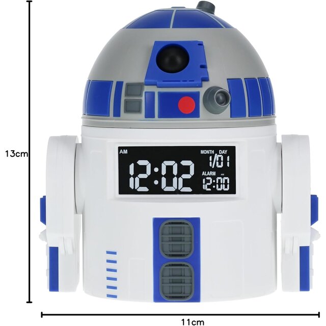 Star Wars R2-D2 Alarm Clock 13cm