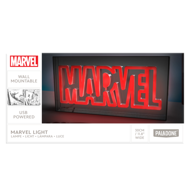 Marvel Logo Led Neon Light 15cm