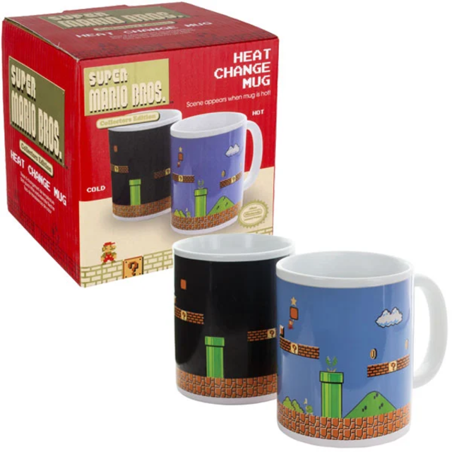 Nintendo Super Marios Bros Heat Change Mug 300ml