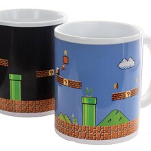 Nintendo Super Marios Bros Heat Change Mug