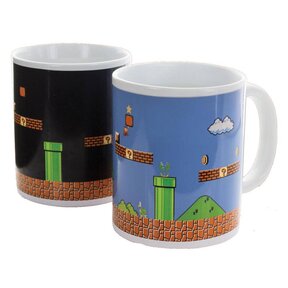 Nintendo Super Marios Bros Heat Change Mug