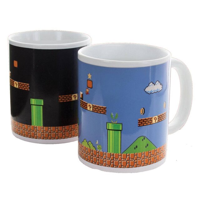 Nintendo Super Marios Bros Heat Change Mug 300ml