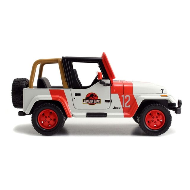 Jurassic World Diecast Model 1992 Jeep Wrangler 1/24 scale