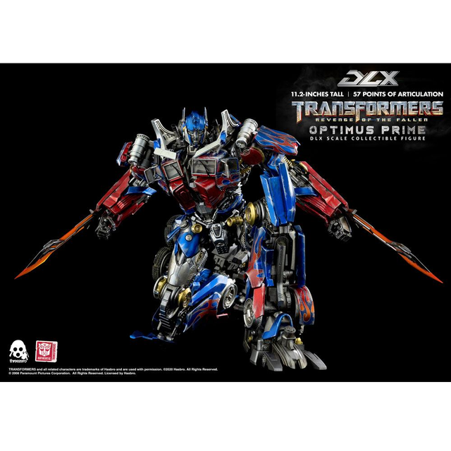 Transformers: Revenge of the Fallen DLX 1/6 Optimus Prime Action Figure 28cm