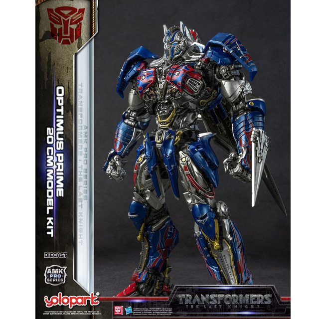 Transformers The Last Knight AMK Pro Series Plastic Model Kit Optimus Prime (Oversea Version) 20cm