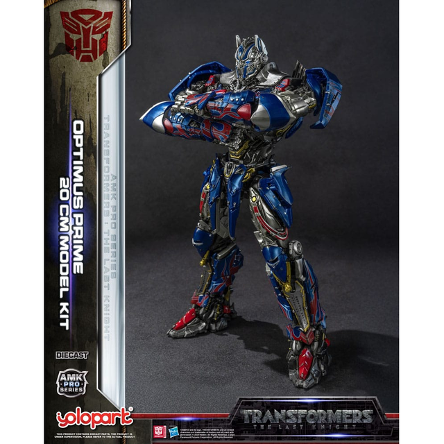 Transformers The Last Knight AMK Pro Series Plastic Model Kit Optimus Prime (Oversea Version) 20cm