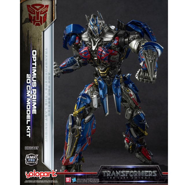 Transformers The Last Knight AMK Pro Series Plastic Model Kit Optimus Prime (Oversea Version) 20cm
