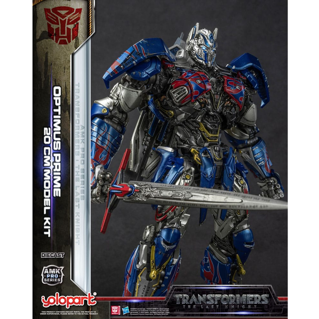 Transformers The Last Knight AMK Pro Series Plastic Model Kit Optimus Prime (Oversea Version) 20cm
