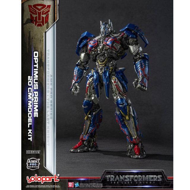 Transformers The Last Knight AMK Pro Series Plastic Model Kit Optimus Prime (Oversea Version) 20cm