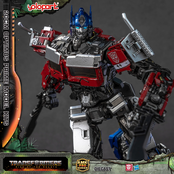 Transformers Rise of the Beasts AMK Pro Series Plastic Model Kit Optimus Prime (Oversea Version) 20cm