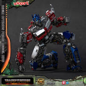 Transformers Rise of the Beasts AMK Pro Series Plastic Model Kit Optimus Prime (Oversea Version) 20cm