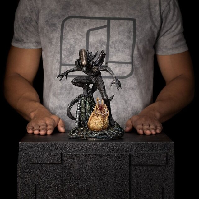 Alien Art Scale Statue 1/10 Alien Big Chap 24cm