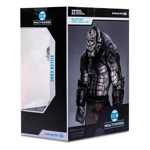 DC Multiverse Megafig Killer Croc (Batman: Arkham Asylum) 30cm