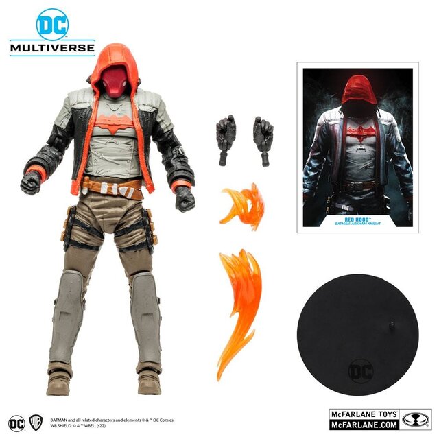 DC Multiverse Red Hood (Batman: Arkham Knight) Action Figure 18cm