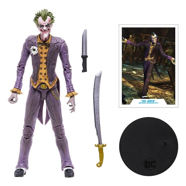 DC Multiverse The Joker (Batman: Arkham City) action figure 18cm