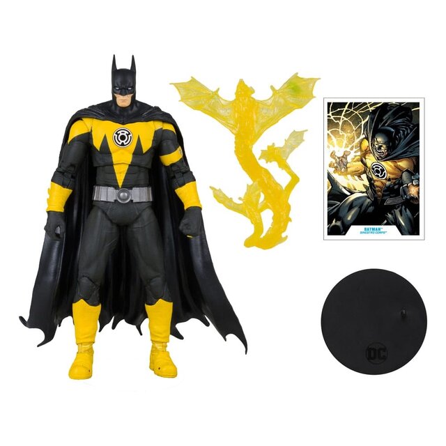 DC Multiverse Batman (Sinestro Corps) Action Figure (Gold Label) 18cm