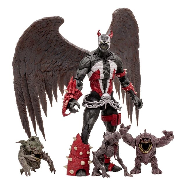 King Spawn & Demon Minions MegaFig 30cm