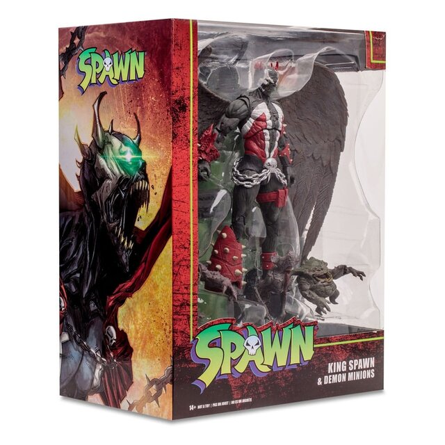 King Spawn & Demon Minions MegaFig 30cm