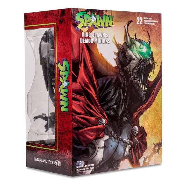 King Spawn & Demon Minions MegaFig 30cm