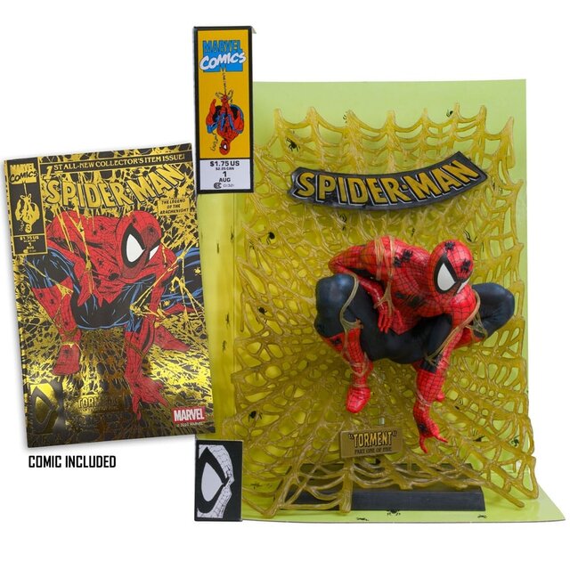 Marvel Collection PVC Statue 1/6 Spider-Man (Spider-Man #1) (Gold Label) 28cm