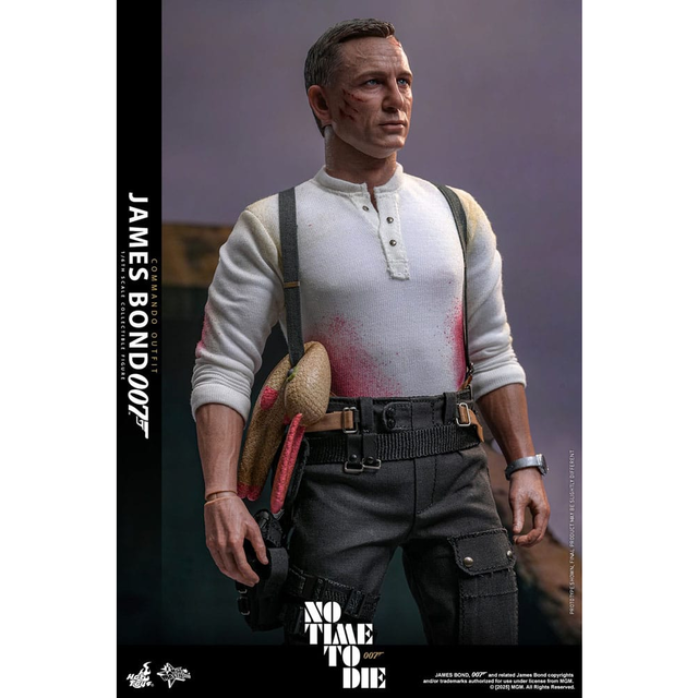 No Time to Die Movie Masterpiece Action Figure 1/6 James Bond (Commando Outfit) 30cm No Time to Die Movie Masterpiece Action Figure 1/6 James Bond (Commando Outfit) 30cm
