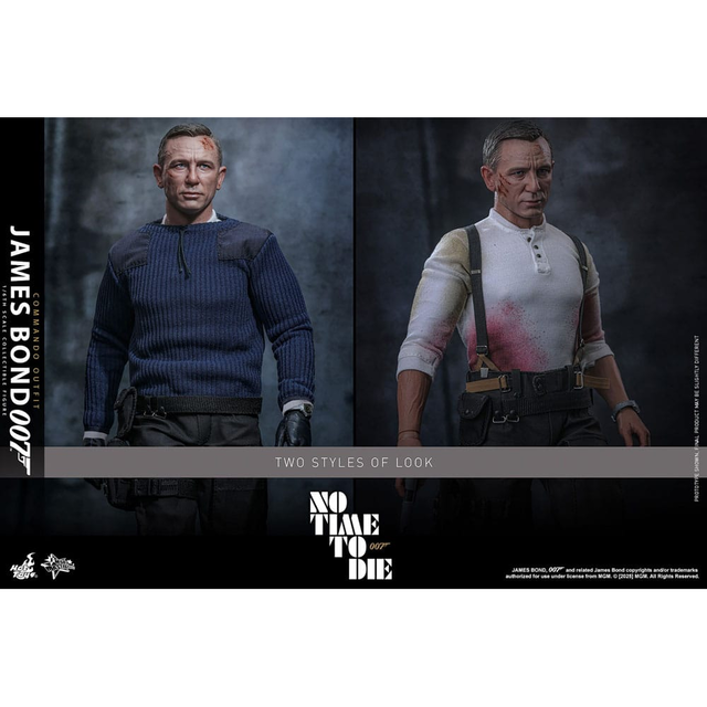 No Time to Die Movie Masterpiece Action Figure 1/6 James Bond (Commando Outfit) 30cm No Time to Die Movie Masterpiece Action Figure 1/6 James Bond (Commando Outfit) 30cm