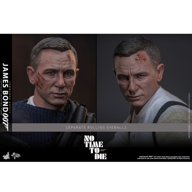 No Time to Die Movie Masterpiece Action Figure 1/6 James Bond (Commando Outfit) 30cm No Time to Die Movie Masterpiece Action Figure 1/6 James Bond (Commando Outfit) 30cm