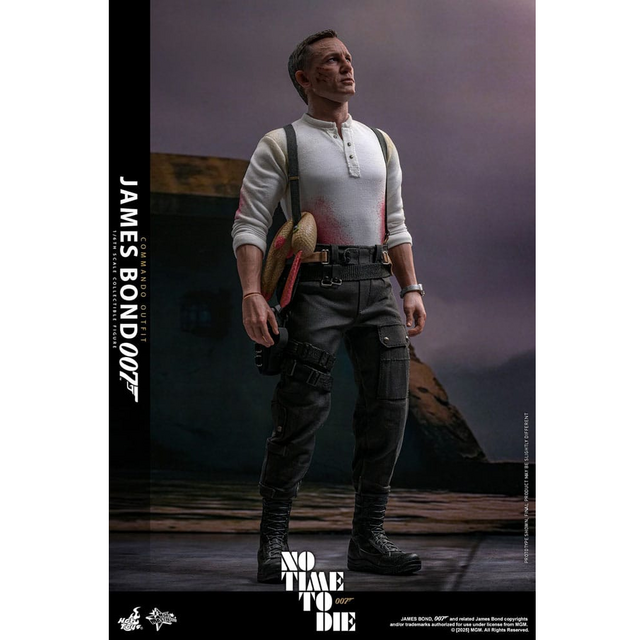 No Time to Die Movie Masterpiece Action Figure 1/6 James Bond (Commando Outfit) 30cm No Time to Die Movie Masterpiece Action Figure 1/6 James Bond (Commando Outfit) 30cm