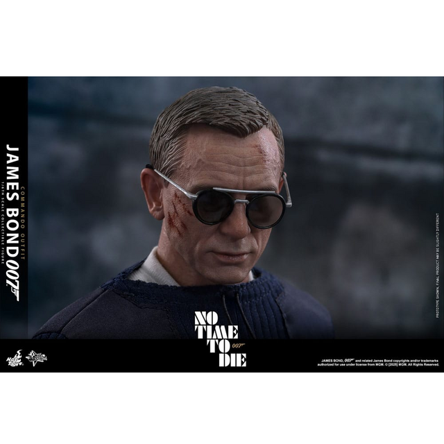 No Time to Die Movie Masterpiece Action Figure 1/6 James Bond (Commando Outfit) 30cm No Time to Die Movie Masterpiece Action Figure 1/6 James Bond (Commando Outfit) 30cm