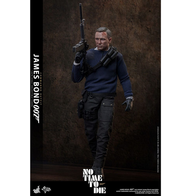 No Time to Die Movie Masterpiece Action Figure 1/6 James Bond (Commando Outfit) 30cm No Time to Die Movie Masterpiece Action Figure 1/6 James Bond (Commando Outfit) 30cm