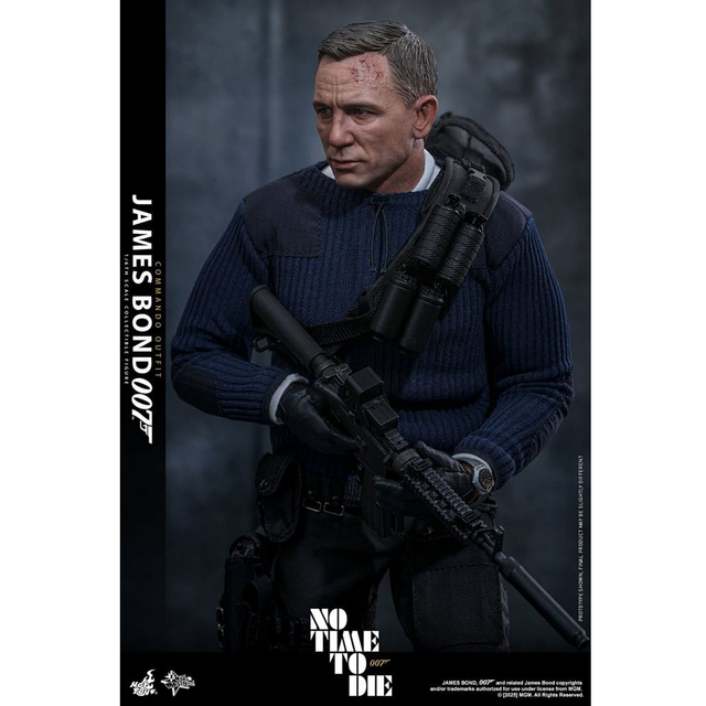 No Time to Die Movie Masterpiece Action Figure 1/6 James Bond (Commando Outfit) 30cm No Time to Die Movie Masterpiece Action Figure 1/6 James Bond (Commando Outfit) 30cm